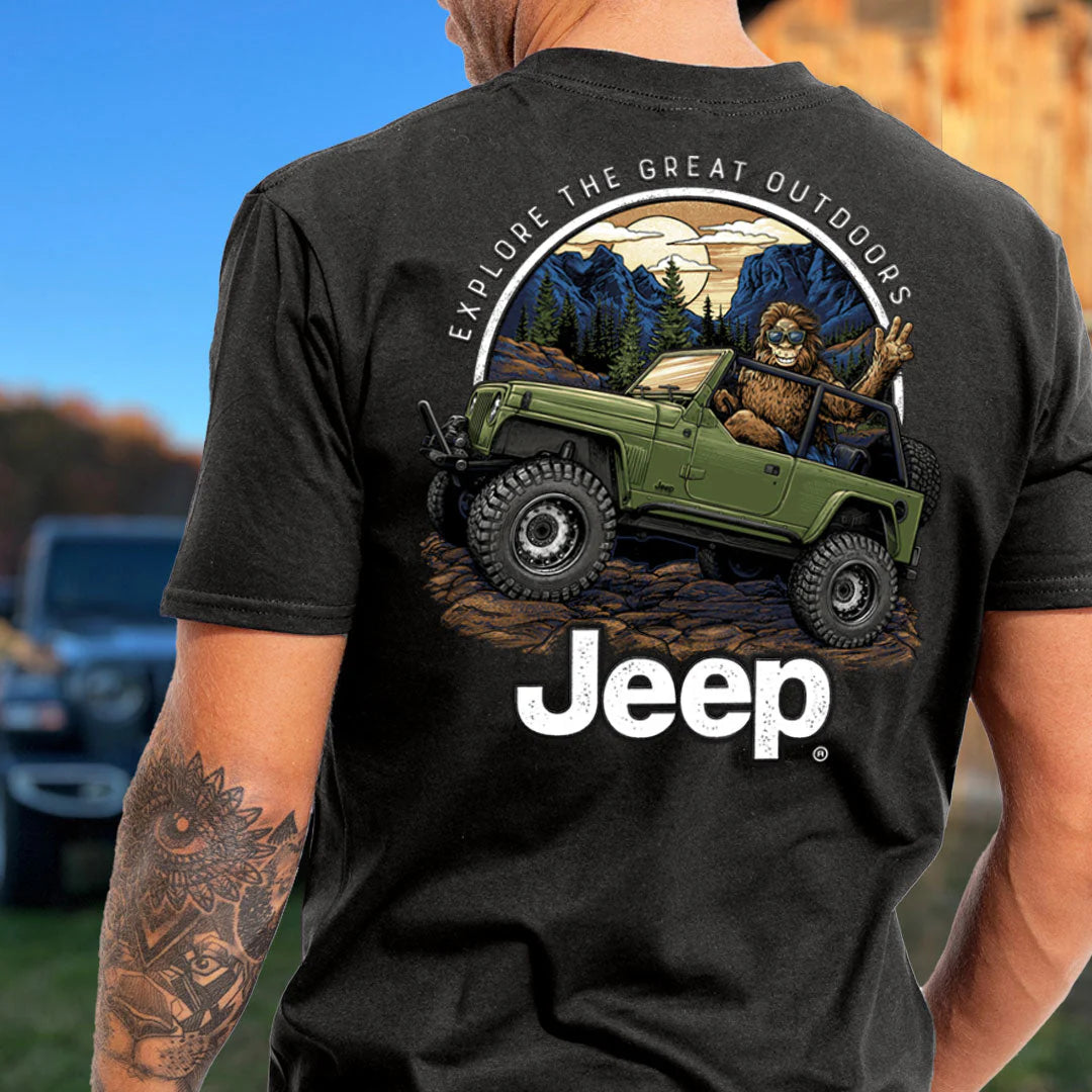Jeep Sasquatch T-Shirt – Badlands Off Road Park