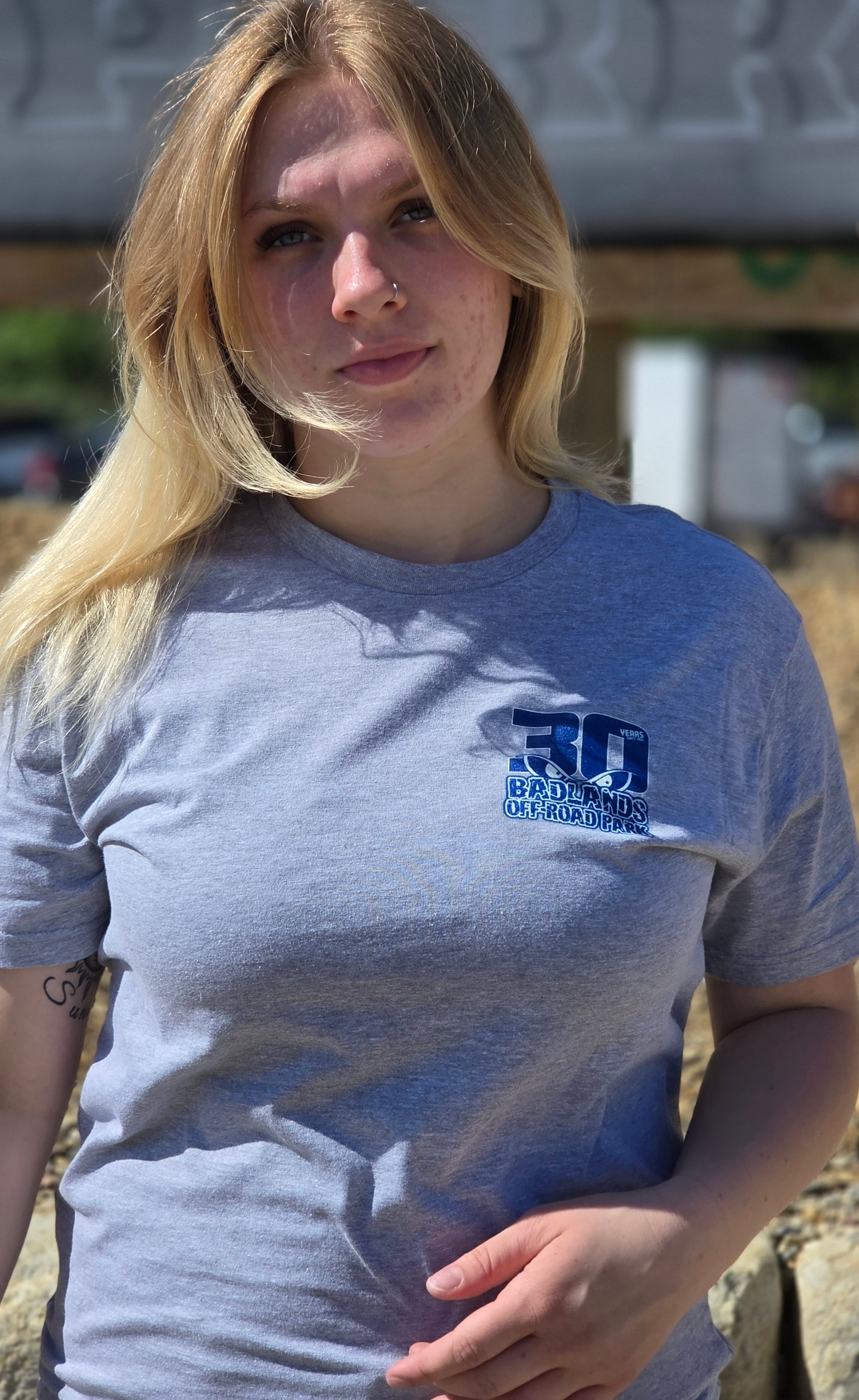 Retro Wolf Badlands 30TH Anniversary T-Shirt