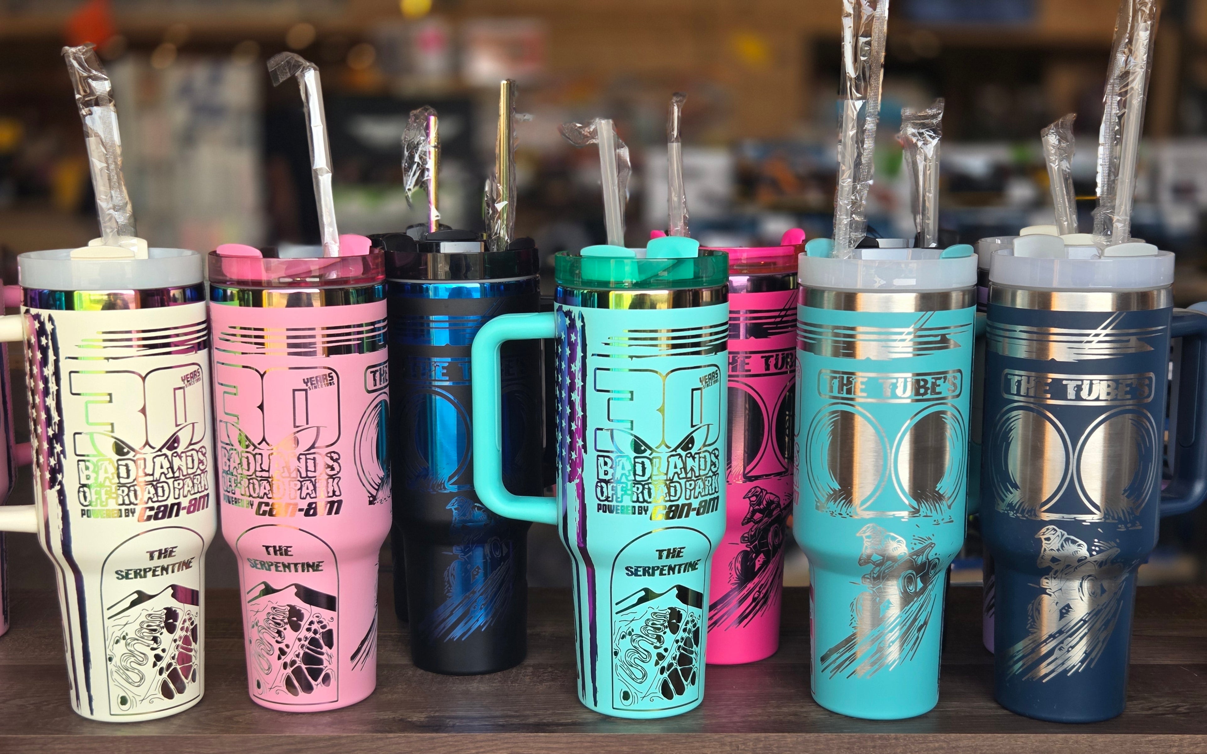 Badlands 40oz Tumbler with Handle