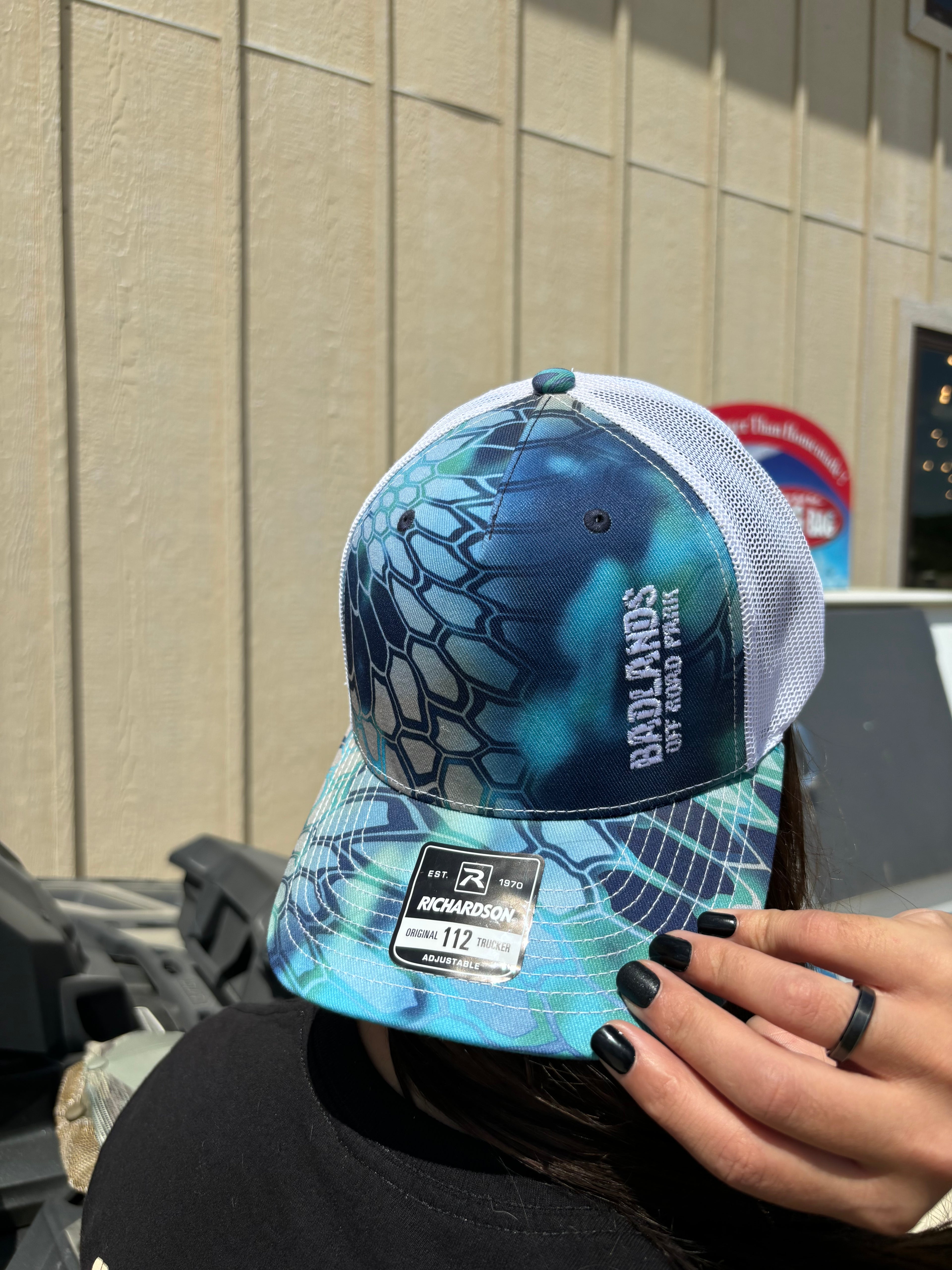 Badlands Blue Kryptek Richardson Hat