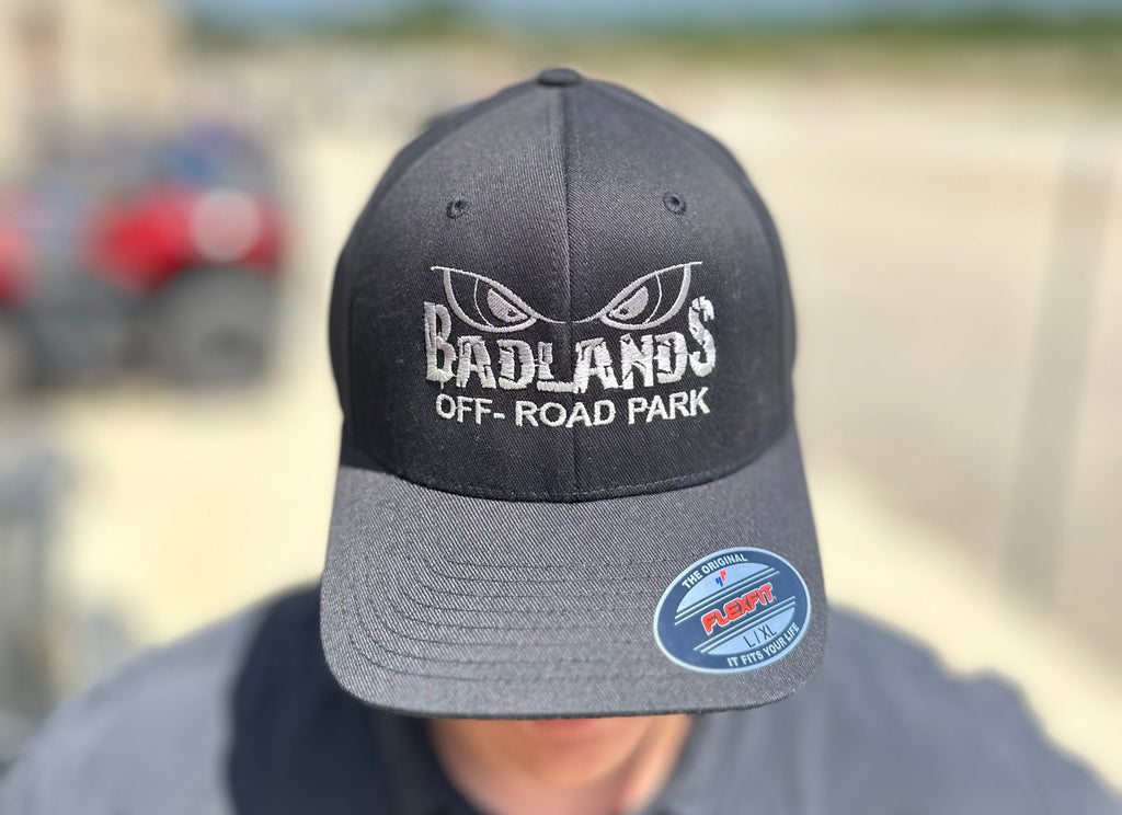 Badlands Black/Grey Flex-Fit Hat