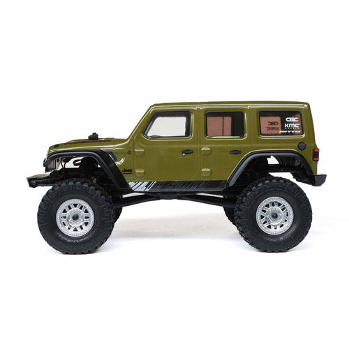 1/24 SCX24 2019 Jeep Wrangler JLU CRC 4X4 RTR Brushed Rock Crawler