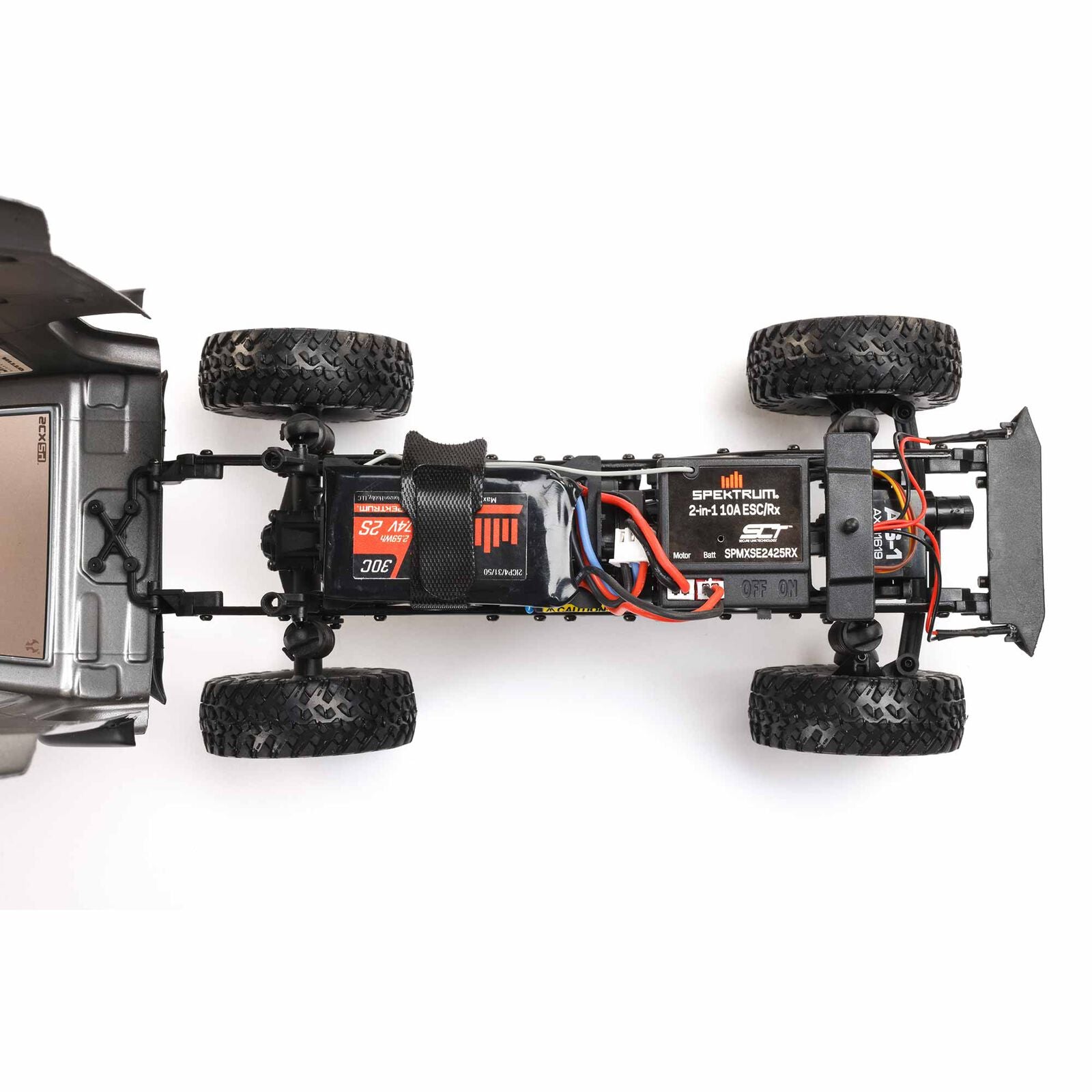 1/24 SCX24 2019 Jeep Wrangler JLU CRC 4X4 RTR Brushed Rock Crawler