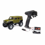 1/24 SCX24 2019 Jeep Wrangler JLU CRC 4X4 RTR Brushed Rock Crawler