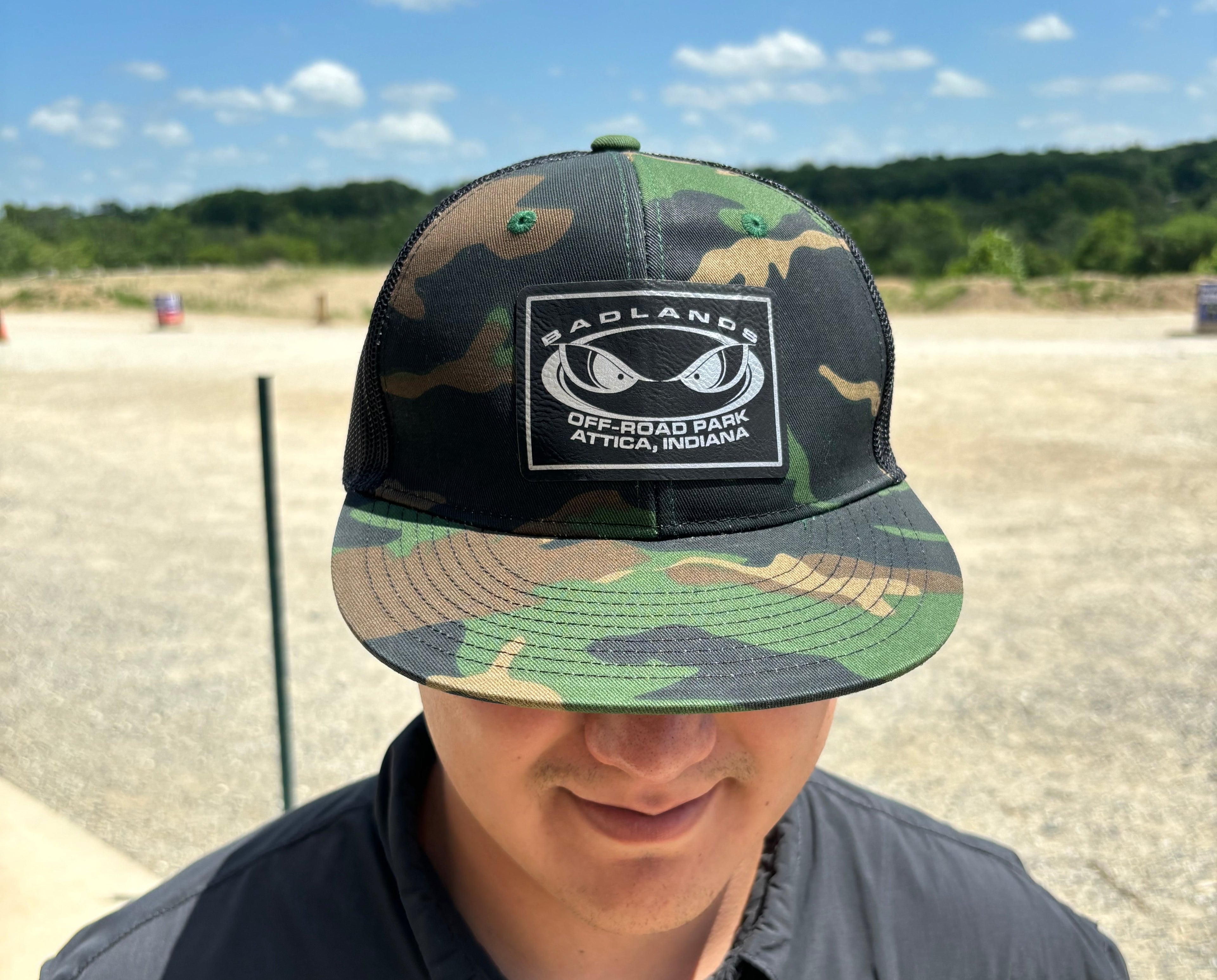 Badlands Camo Snapback Flat Bill