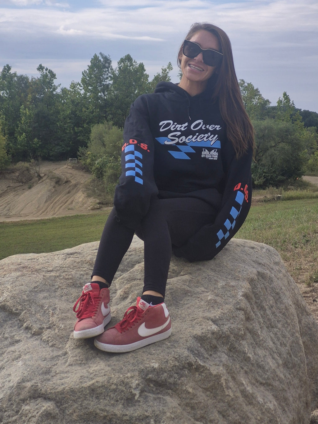 Dirt Over Society Black Hoodie