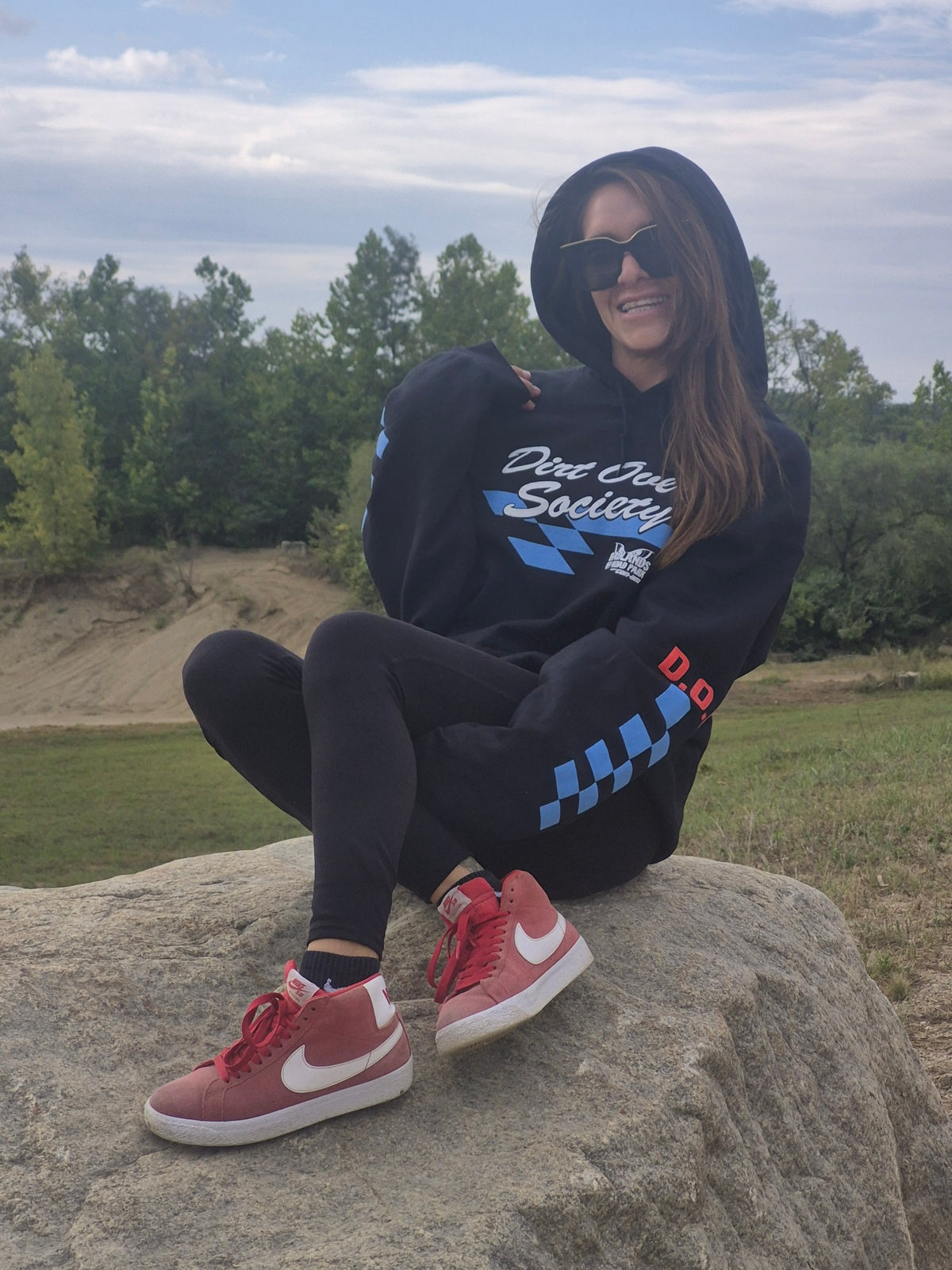 Dirt Over Society Black Hoodie