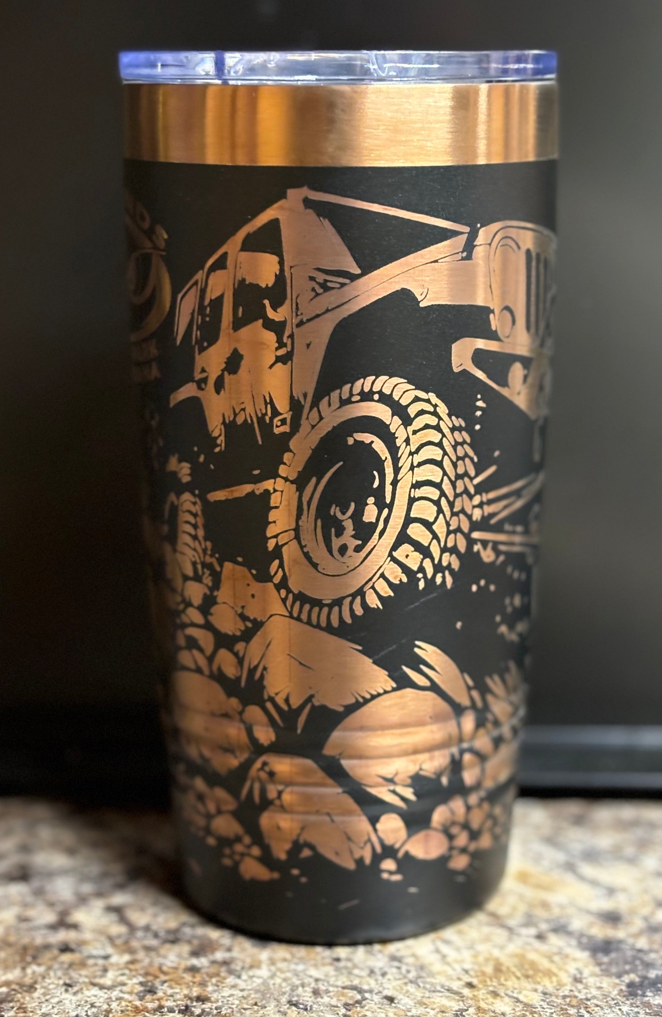 20 oz Tumbler- Bronze 30TH ANNIVERSARY