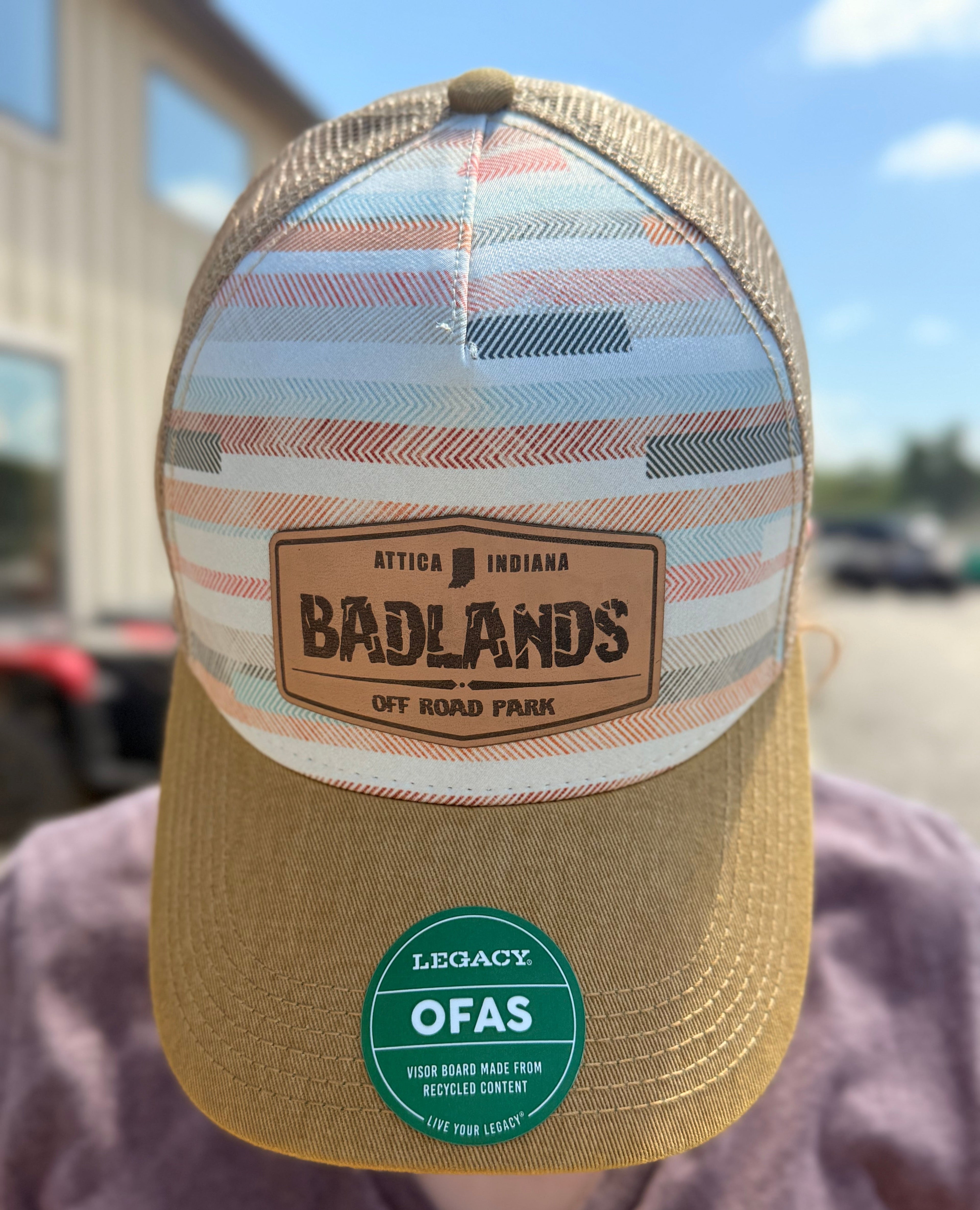 Badlands Striped Legacy Patch Hat