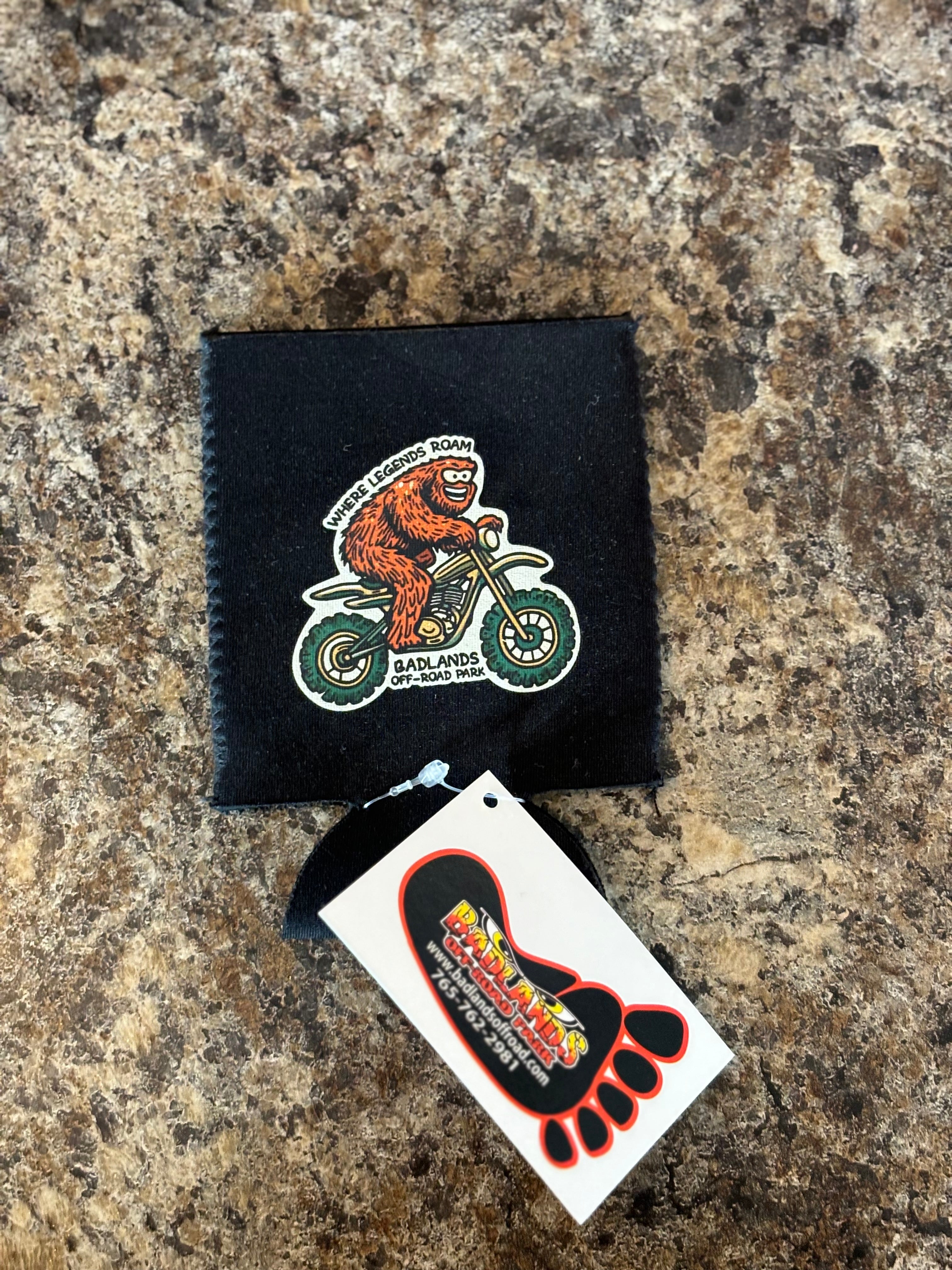 Badlands Sasquatch Koozie
