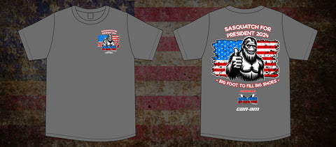 Badlands '24 Sasquatch for President T-Shirt