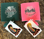 Badlands Indiana Tracks Koozie
