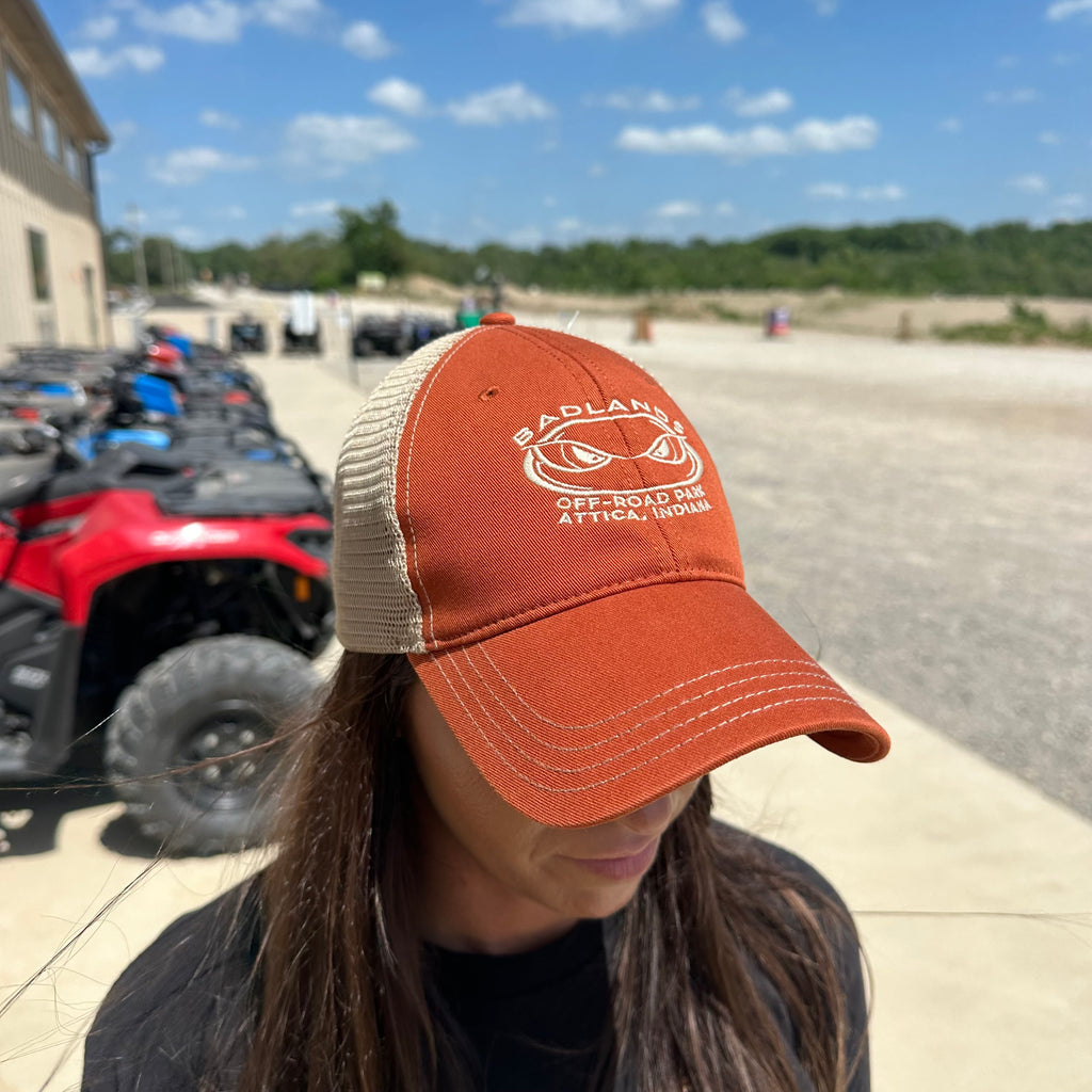 Badlands 30th Anniversary Richardson Garmet Washed Hat Orange