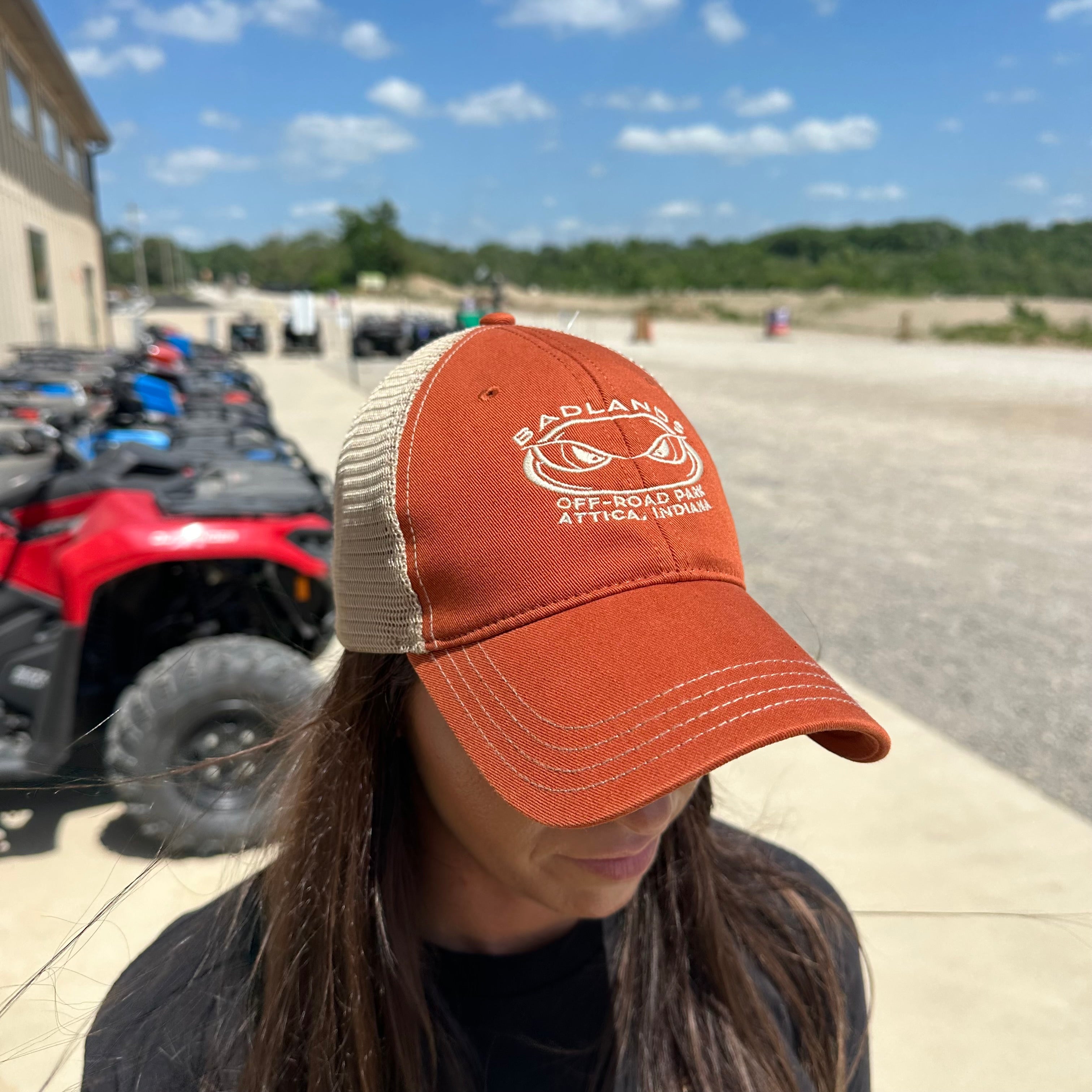 Badlands 30th Anniversary Richardson Garmet Washed Hat Orange