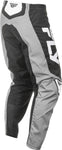 Fly Racing F-16 Grey and Black with White Pants