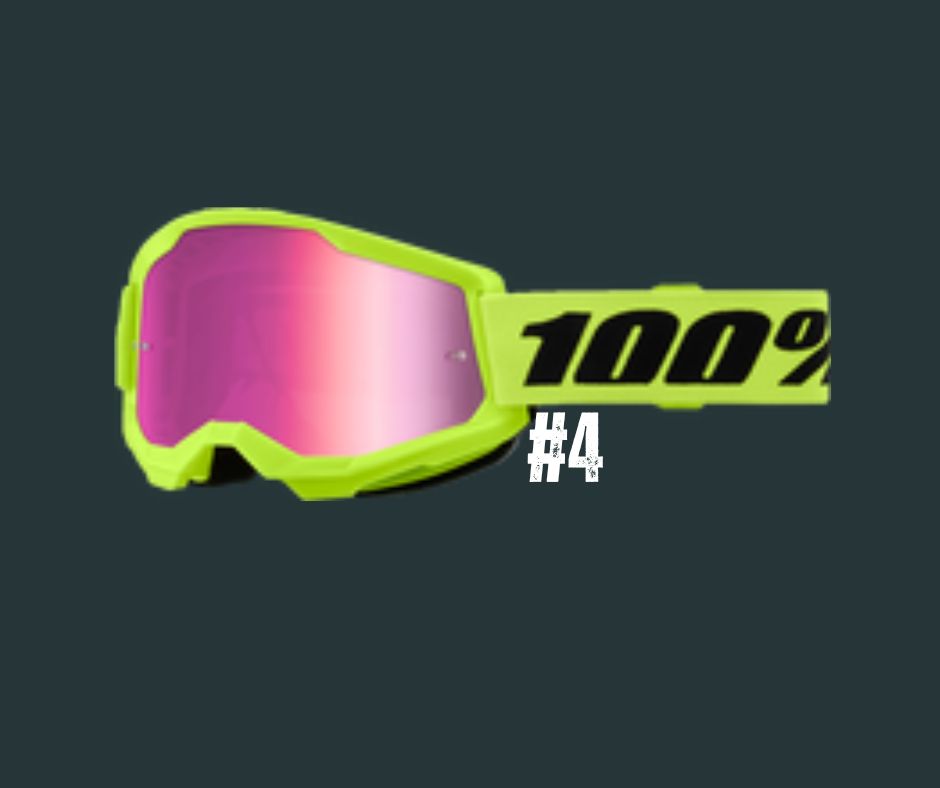 100% Strata 2 Goggles TINTED