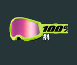 100% Strata 2 Goggles TINTED