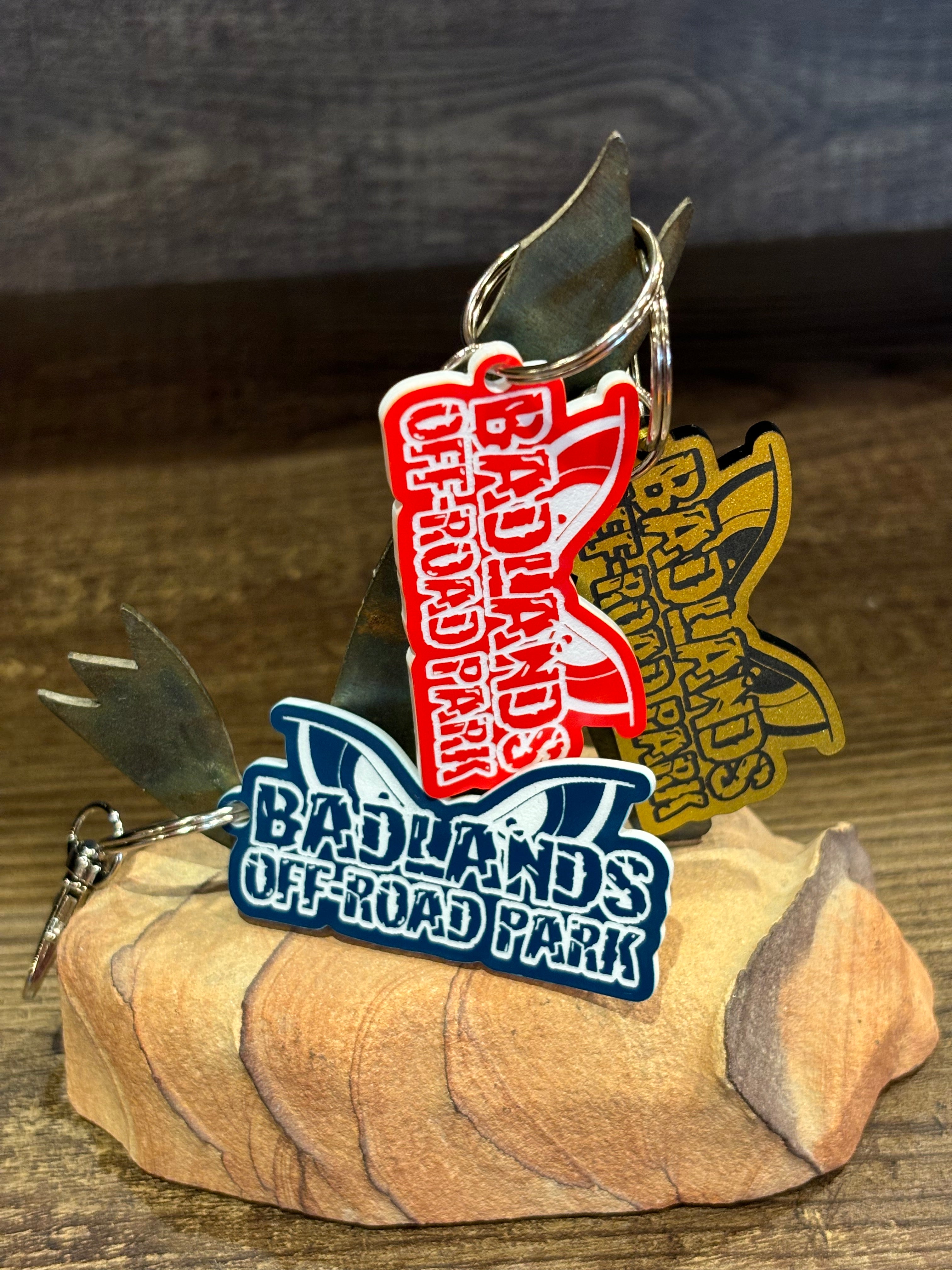 Badlands Acrylic Keychain