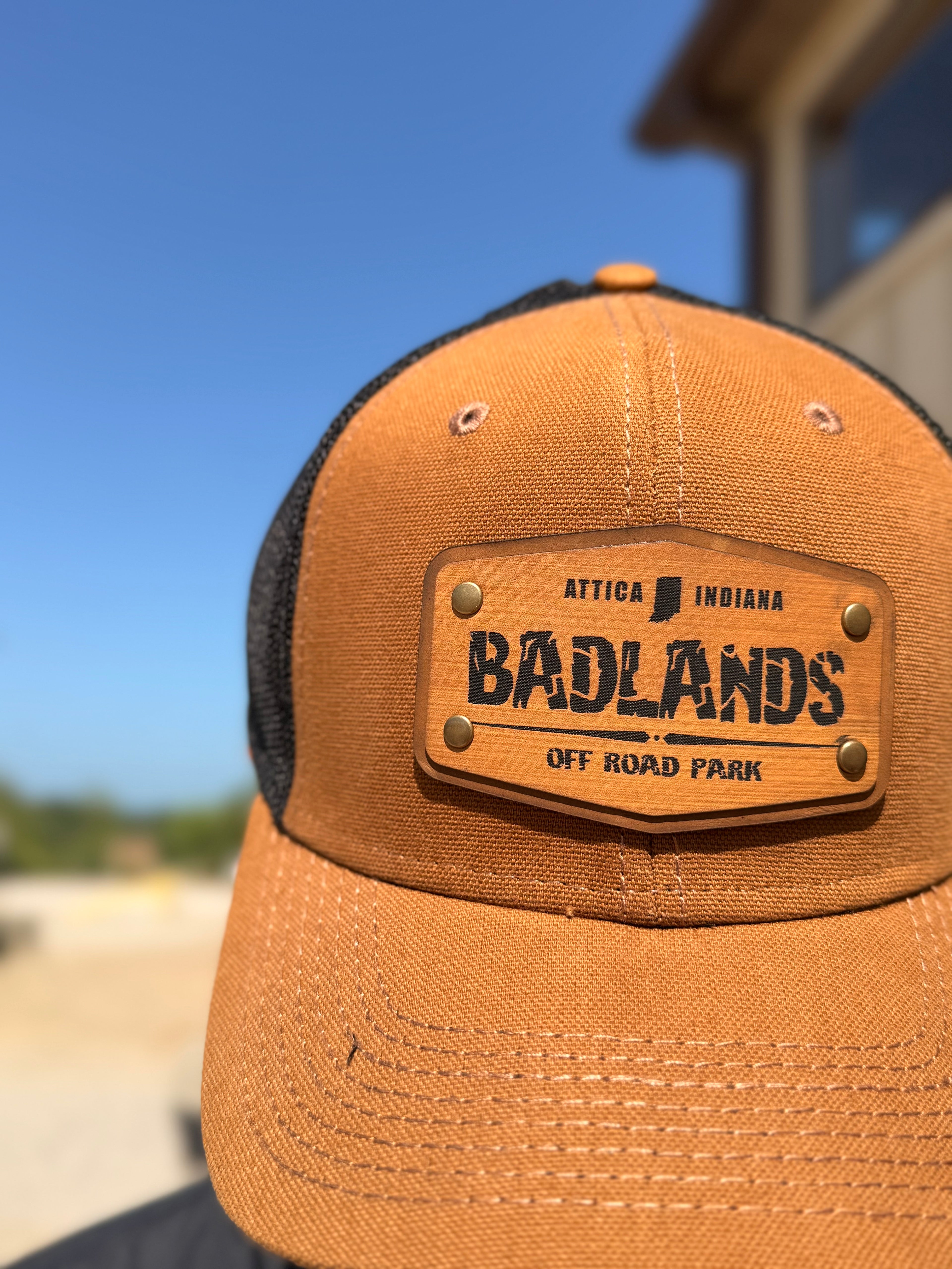 Badlands Wood Patch Hat