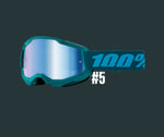 100% Strata 2 Goggles TINTED