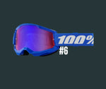 100% Strata 2 Goggles TINTED