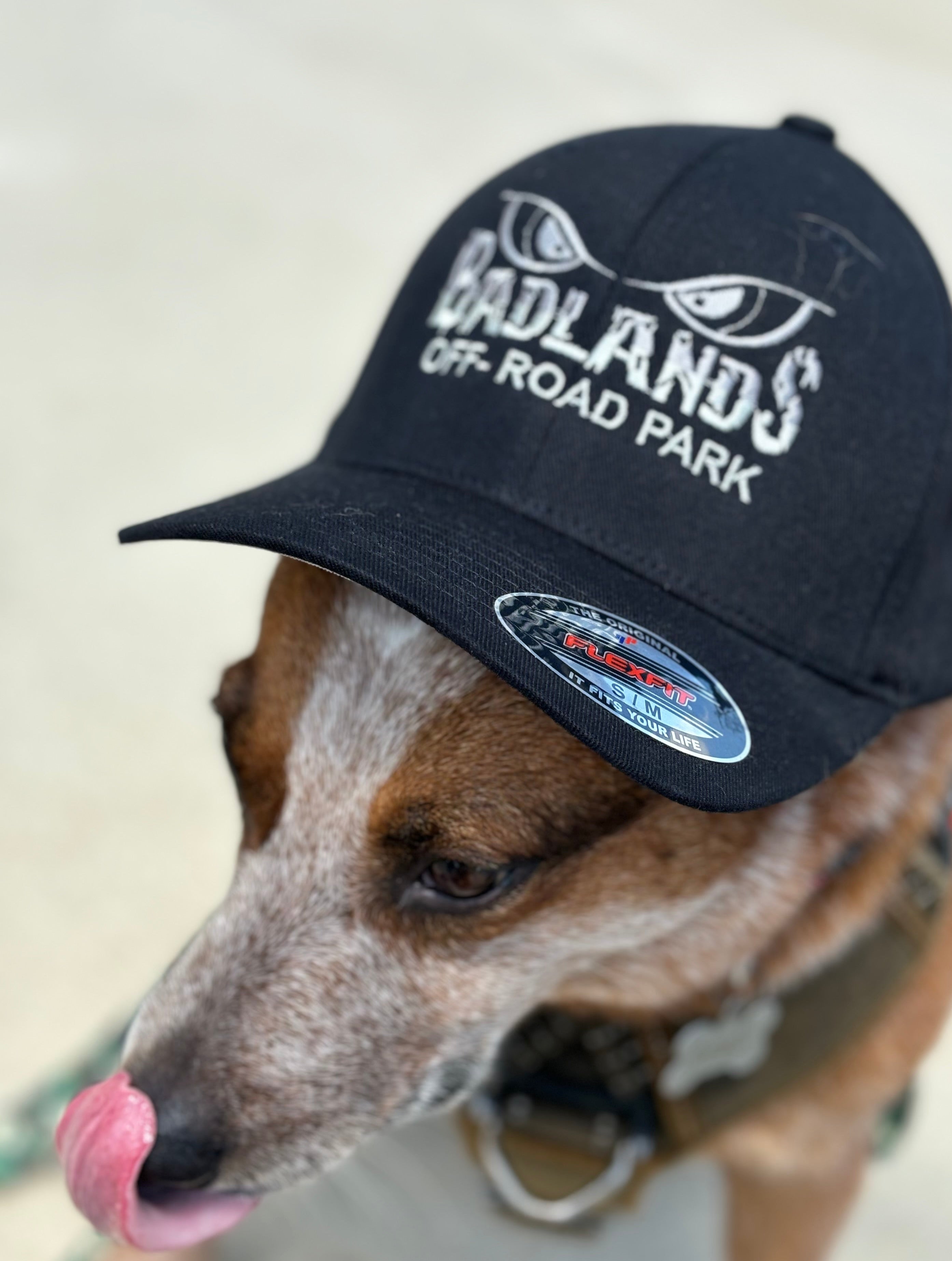 Badlands Black/Grey Flex-Fit Hat
