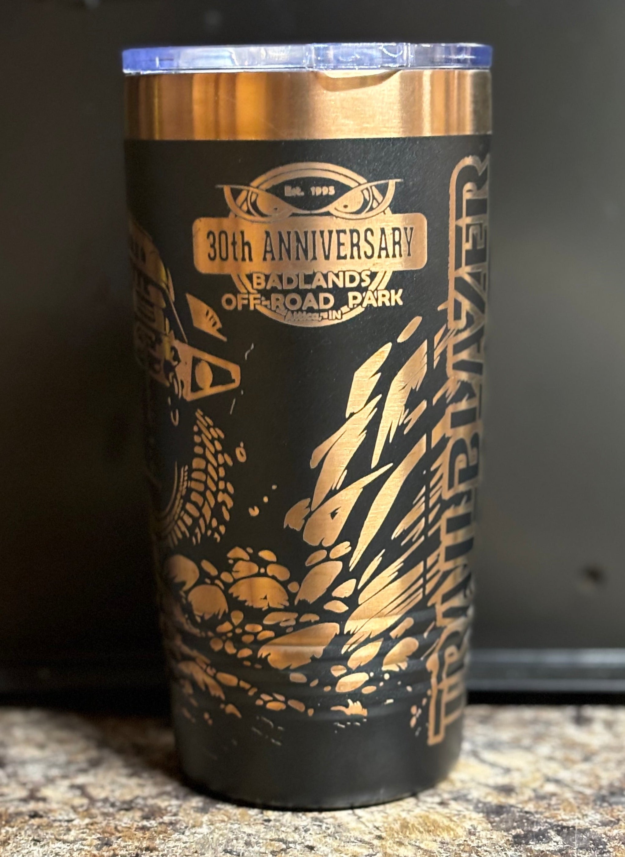 20 oz Tumbler- Bronze 30TH ANNIVERSARY