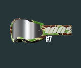 100% Strata 2 Goggles TINTED