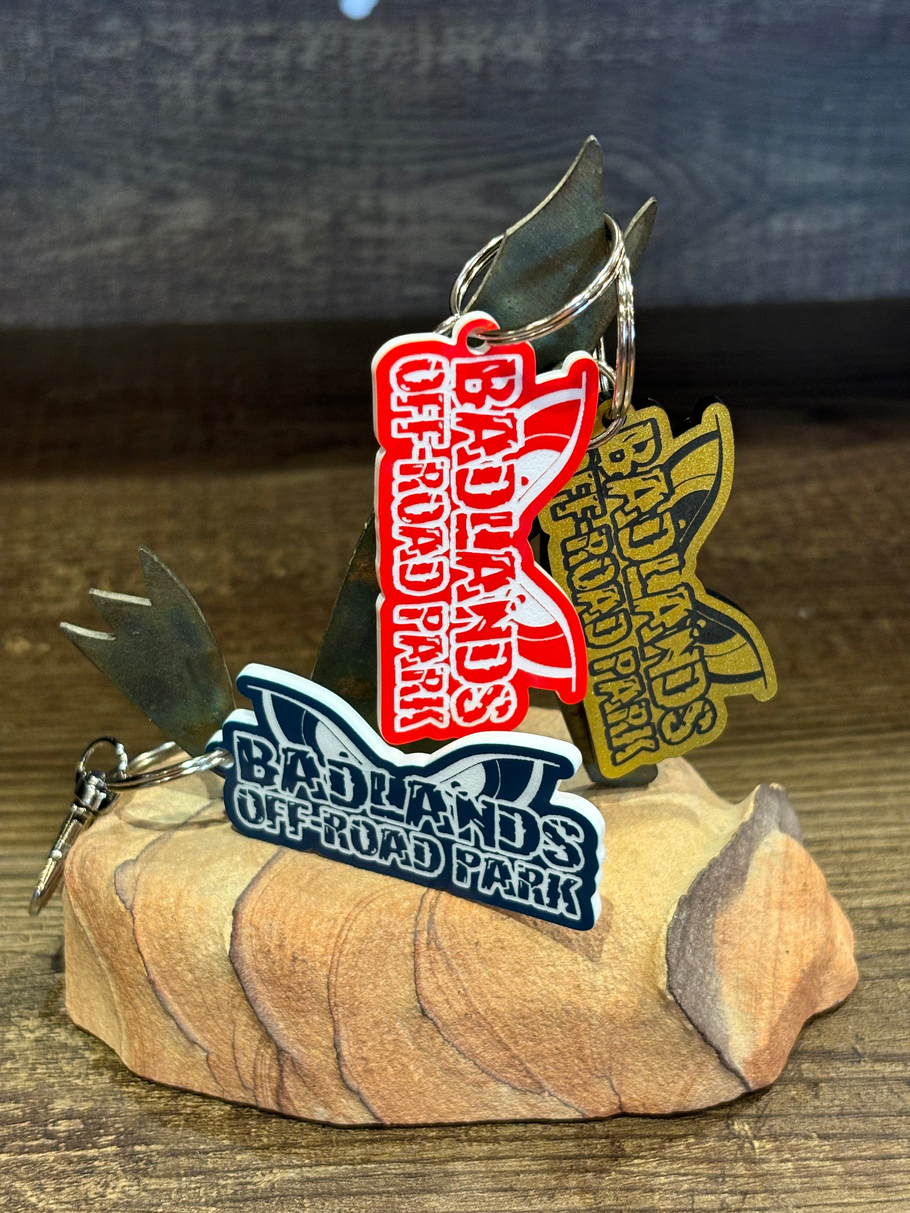 Badlands Acrylic Keychain