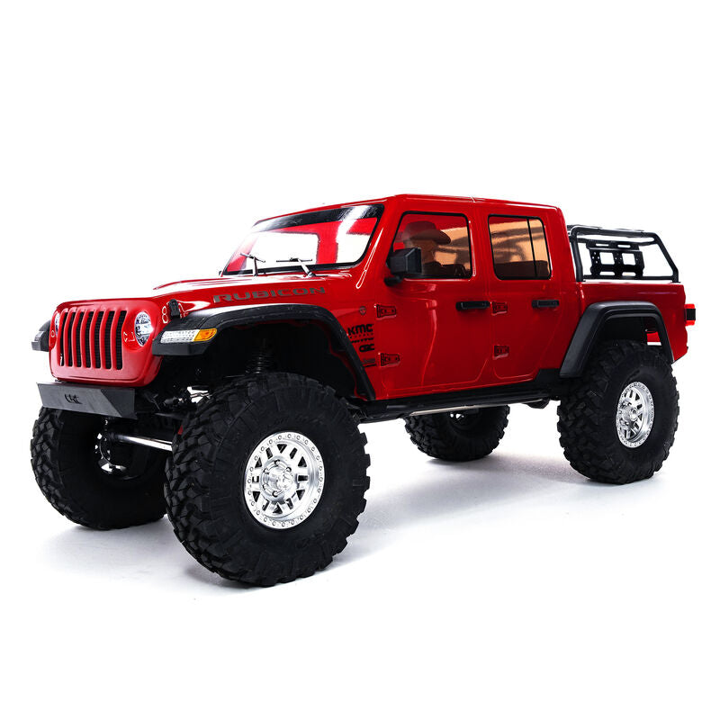 AXIAL 1/10 SCX10III Jeep JT Gladiator with Portals RTR, RED
