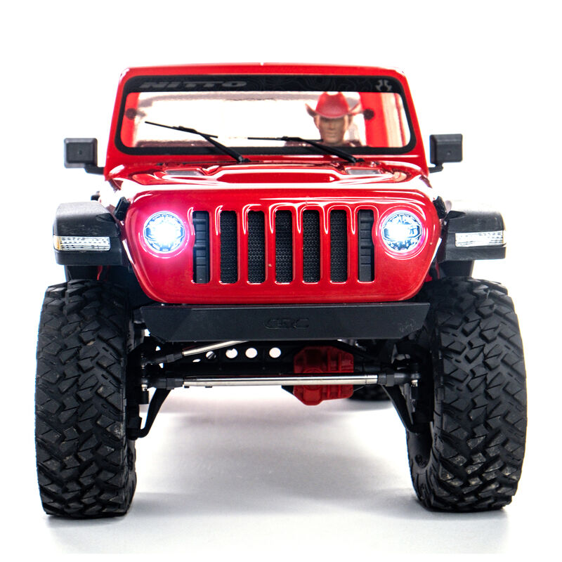 AXIAL 1/10 SCX10III Jeep JT Gladiator with Portals RTR, RED