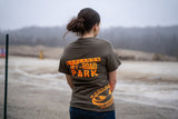 Badlands Olive/Orange Hip Tee