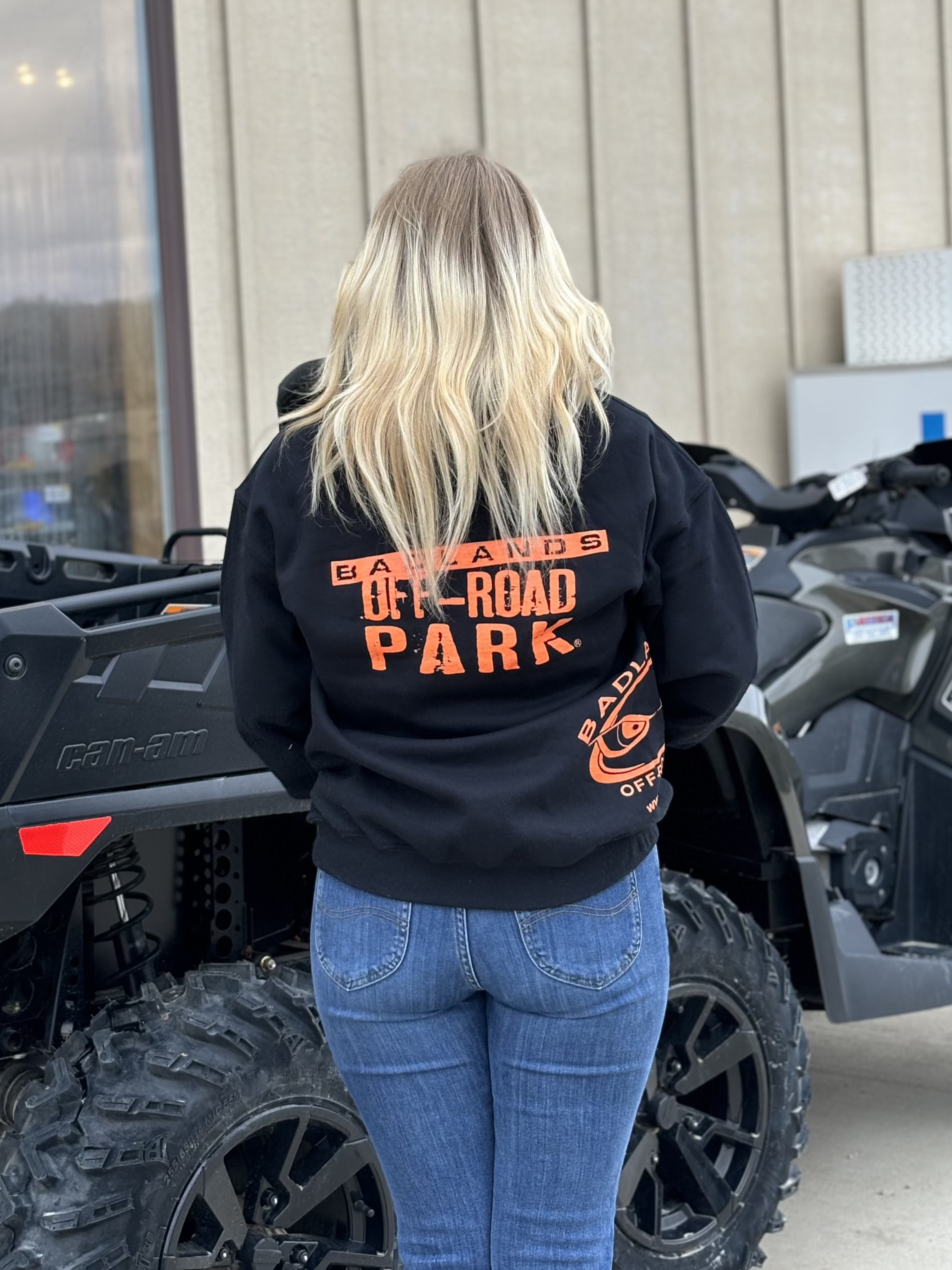 Badlands 30th Anniversary Black/Orange Hip Hoodie