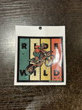 Badlands Ride Wild Sticker