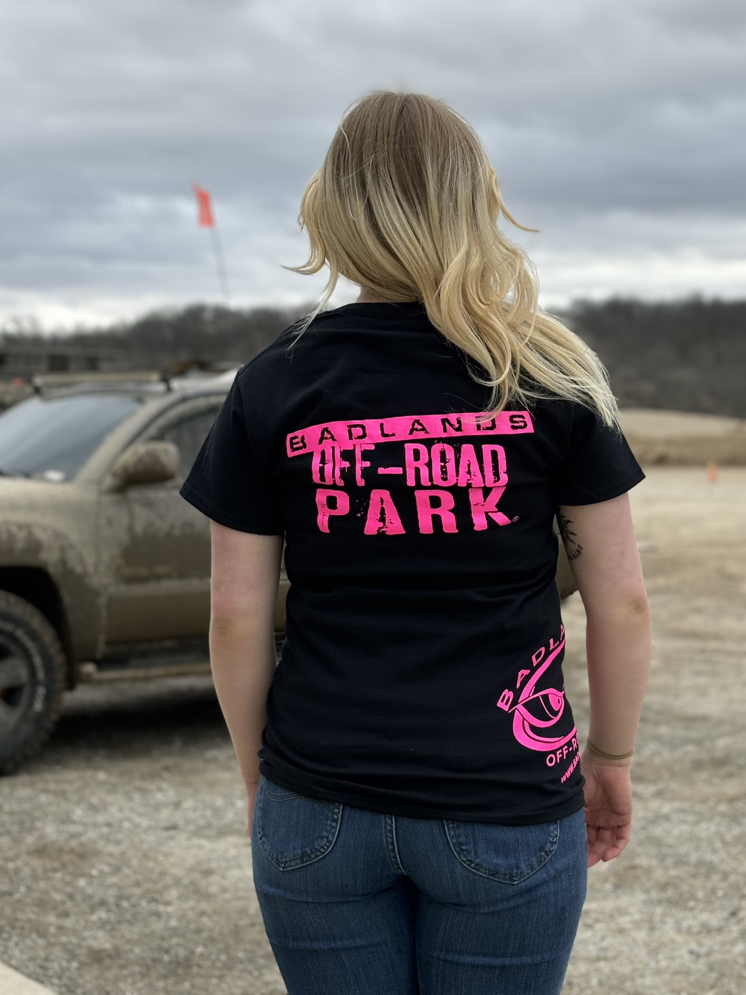 Badlands 30th Anniversary Black/Pink Hip T-Shirt