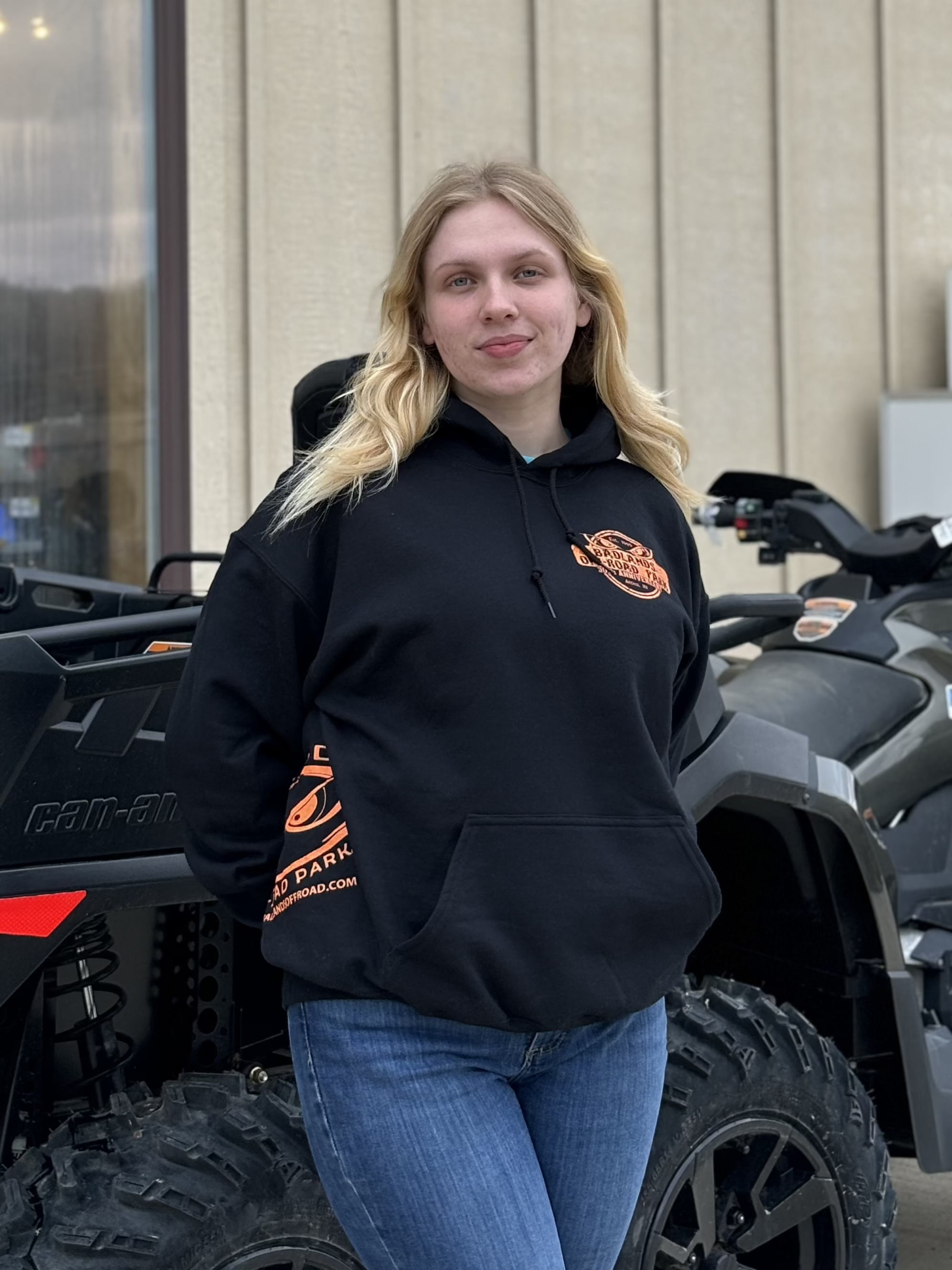 Badlands 30th Anniversary Black/Orange Hip Hoodie