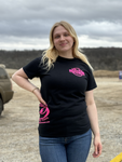 Badlands 30th Anniversary Black/Pink Hip T-Shirt