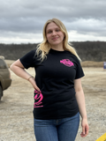 Badlands 30th Anniversary Black/Pink Hip T-Shirt