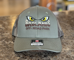 Badlands Green Camo Curved Bill Snapback Hat