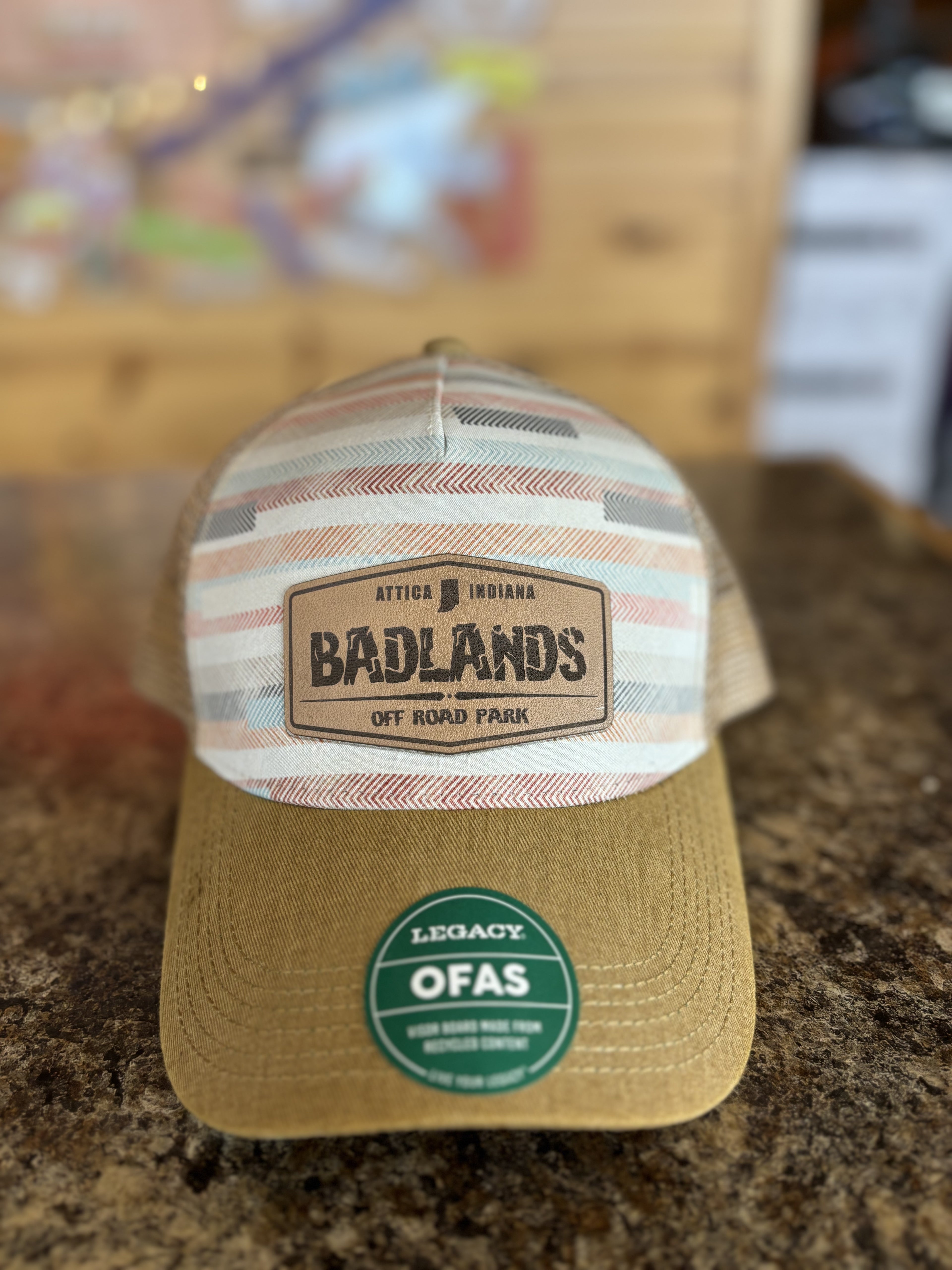 Badlands Striped Legacy Patch Hat