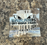 Badlands Indiana 3D Sticker