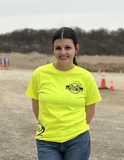 Badlands 30th Anniversary HiVis Yellow/Black Hip T-Shirt
