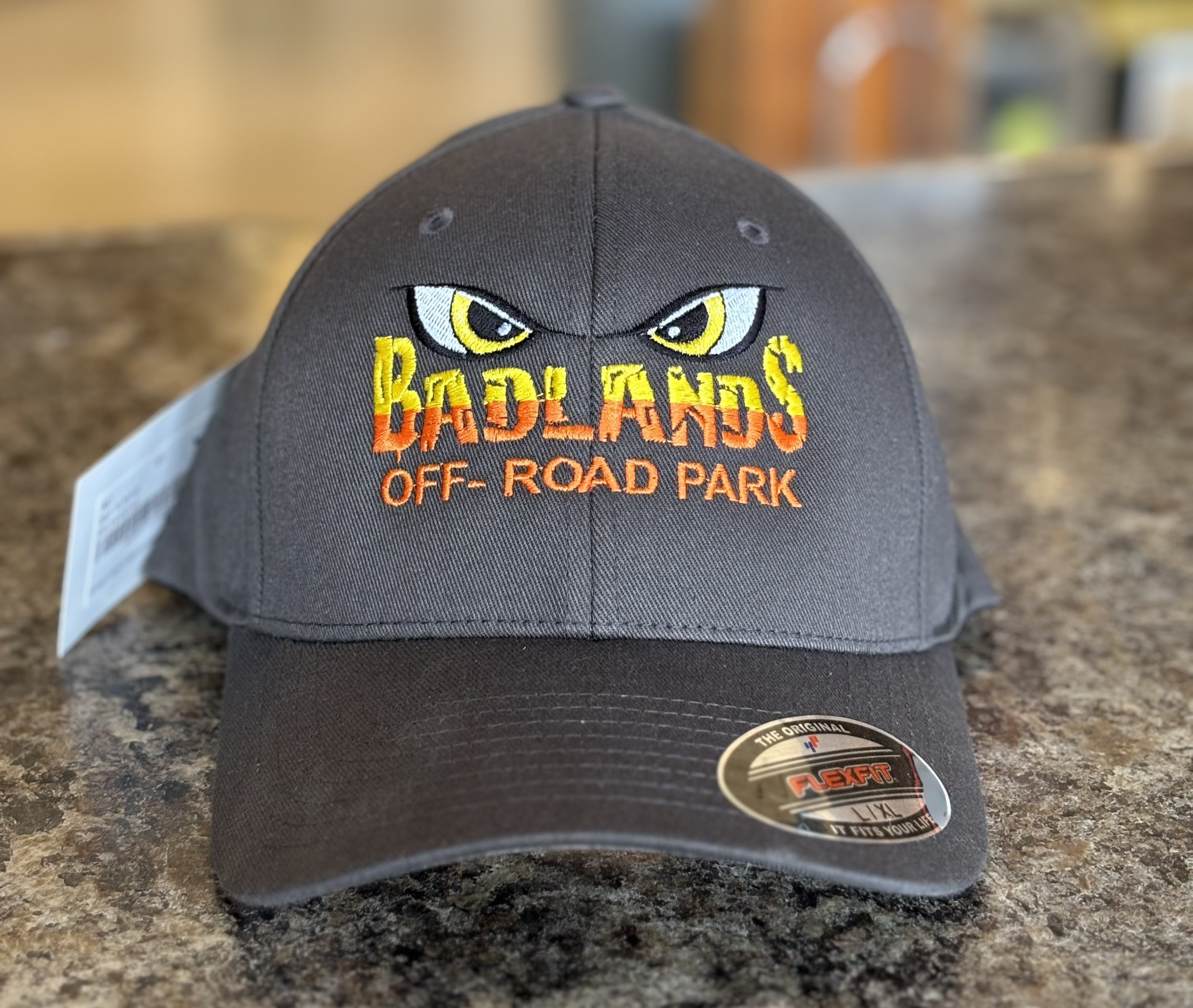 Badlands Hat Dark Gray Flex-Fit