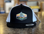 Badlands Black ATV Patch Flatbill Hat
