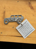 Badlands Metal Keychains