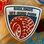 Badlands Tire Badge Sticker