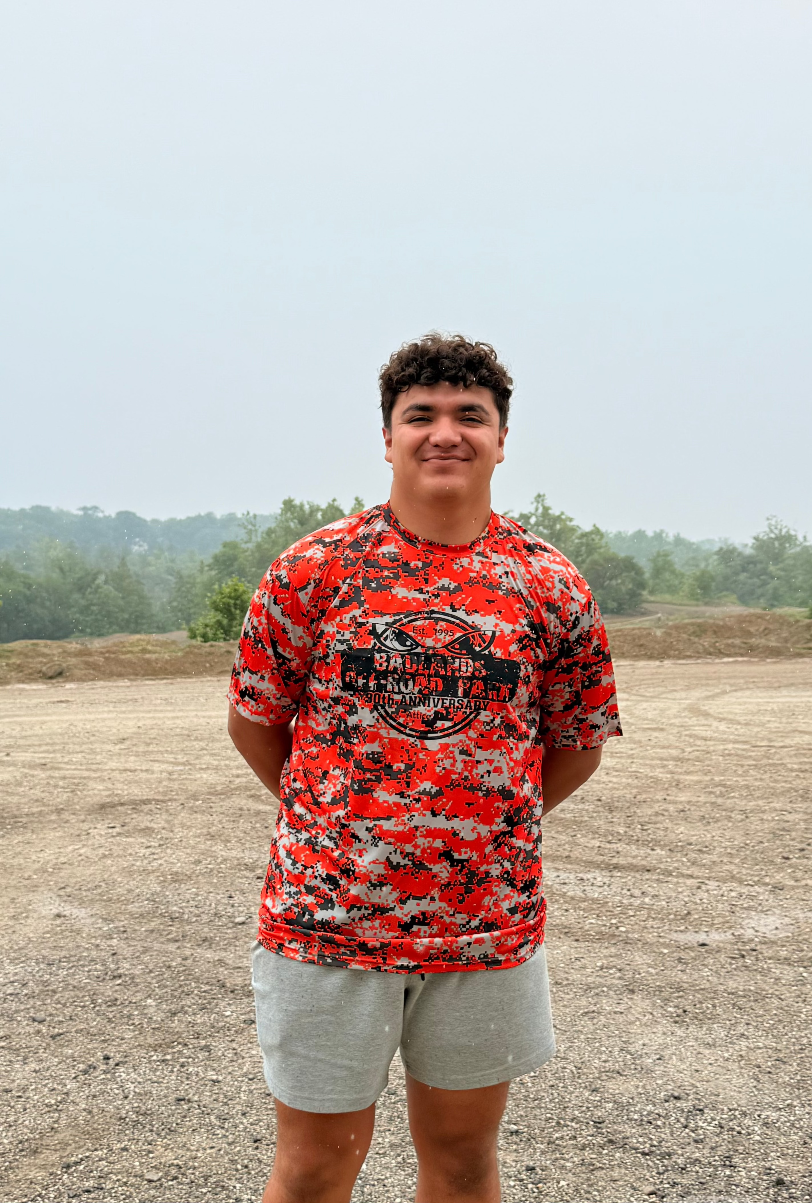 Badlands Orange Digital Camo 30th Anniversary T-Shirt