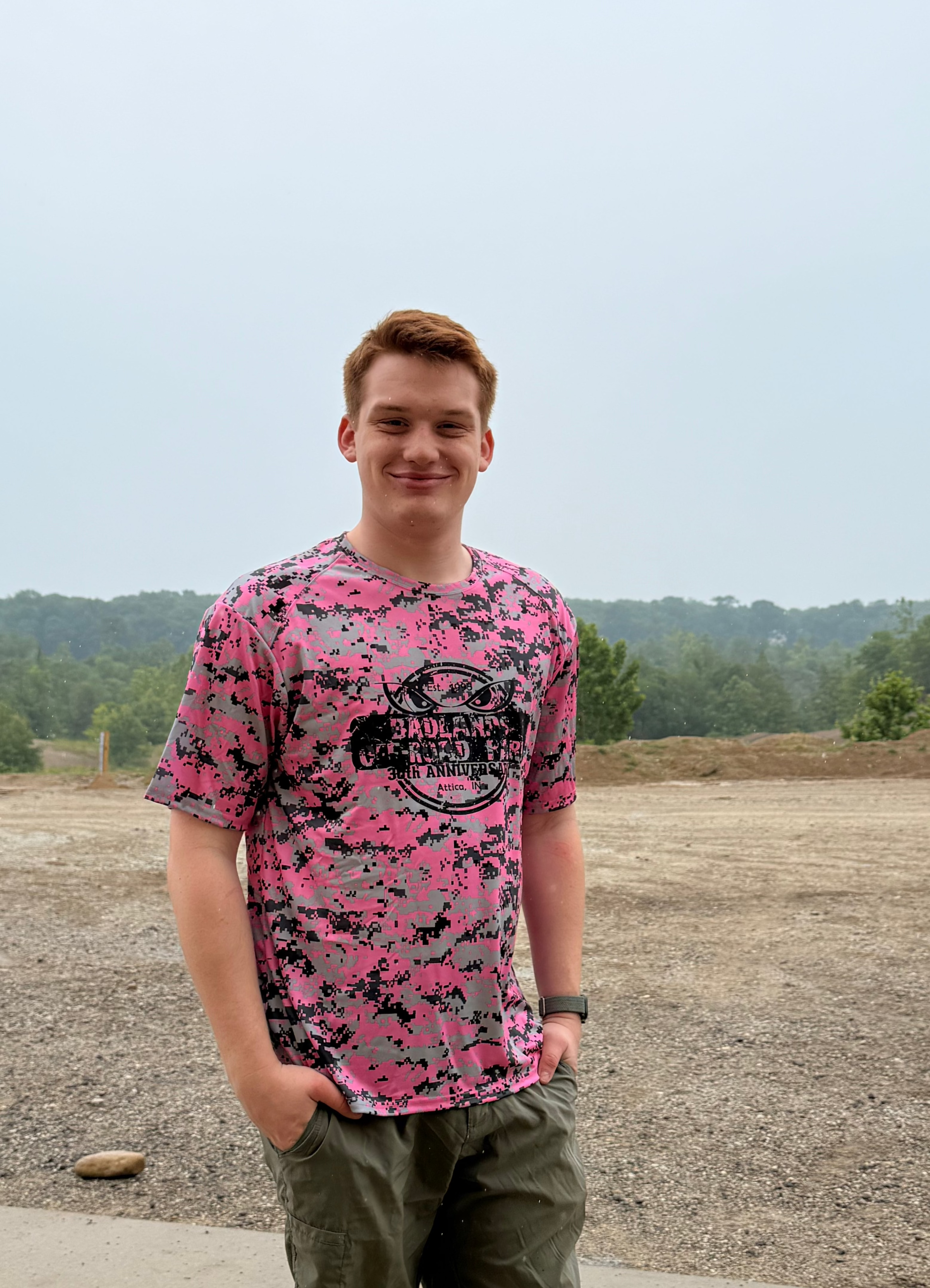 Badlands Pink Digital Camo 30th Anniversary T-shirt