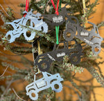 Badlands Raw Metal Ornaments