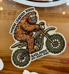 Badlands Sasquatch 3D Sticker